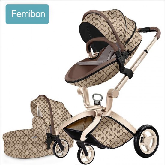 Baby Stroller 3 in 1,Hot Mom travel system High Land-scape stroller with bassinet in 2020 Folding Carriage for Newborns baby Baby Stroller 3 in 1,Hot Mom travel system High Land-scape stroller with bassinet in 2020 Folding Carriage for Newborns baby