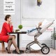 Baby Stroller 3 in 1,Hot Mom travel system High Land-scape stroller with bassinet in 2020 Folding Carriage for Newborns baby Baby Stroller 3 in 1,Hot Mom travel system High Land-scape stroller with bassinet in 2020 Folding Carriage for Newborns baby
