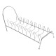 Dish Drying Racks 7 Slots Chrome Plate Organizer Countertop Drying Stand Bowl Plate Dish Cup Cutler Drainer Storage Pan Cover Dish Drying Racks 7 Slots Chrome Plate Organizer Countertop Drying Stand Bowl Plate Dish Cup Cutler Drainer Storage Pan Cover